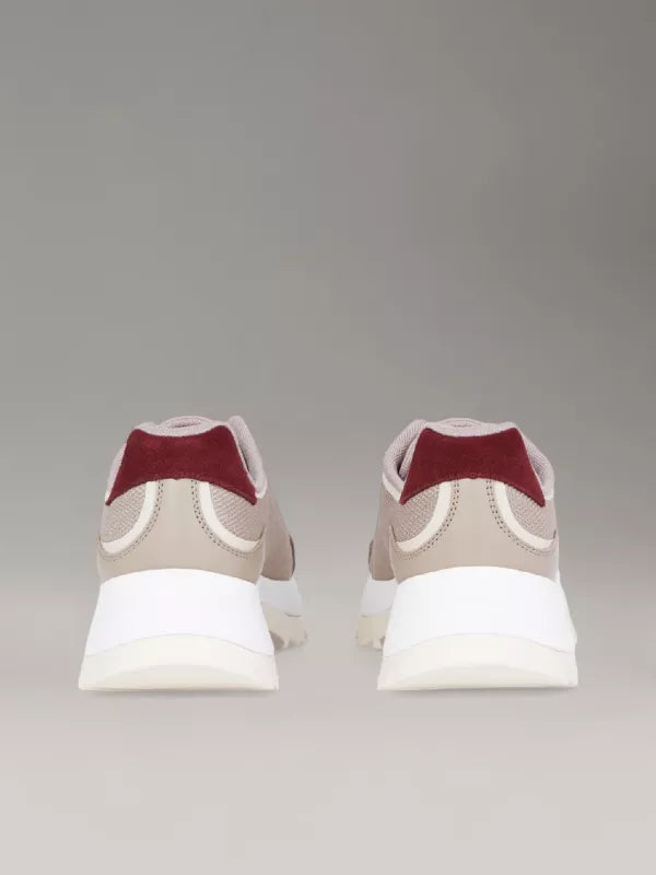 Goat/Oxblood Trainers