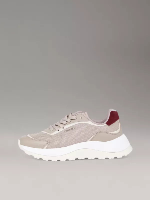 Goat/Oxblood Trainers