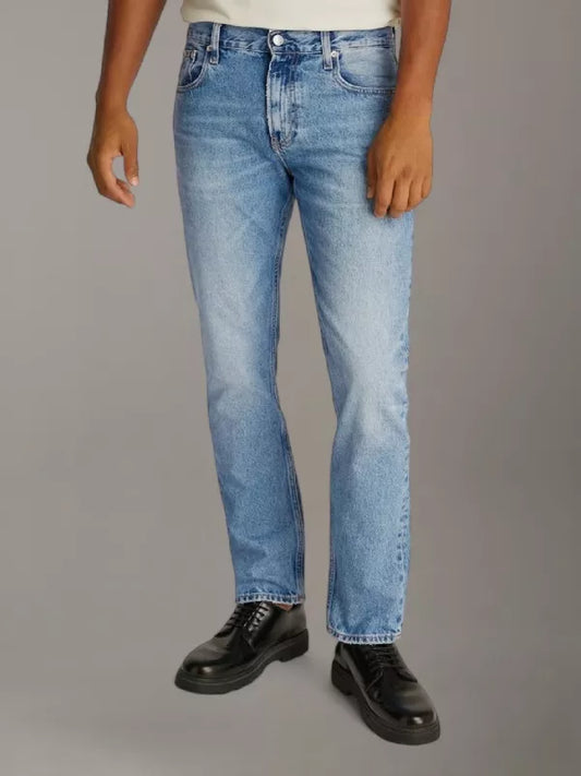 Denim Light Slim Straight Jeans