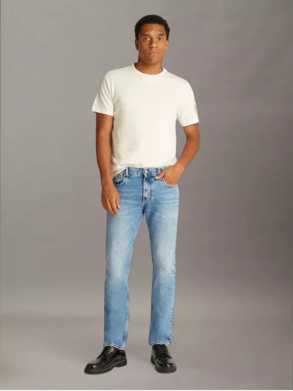 Denim Light Slim Straight Jeans