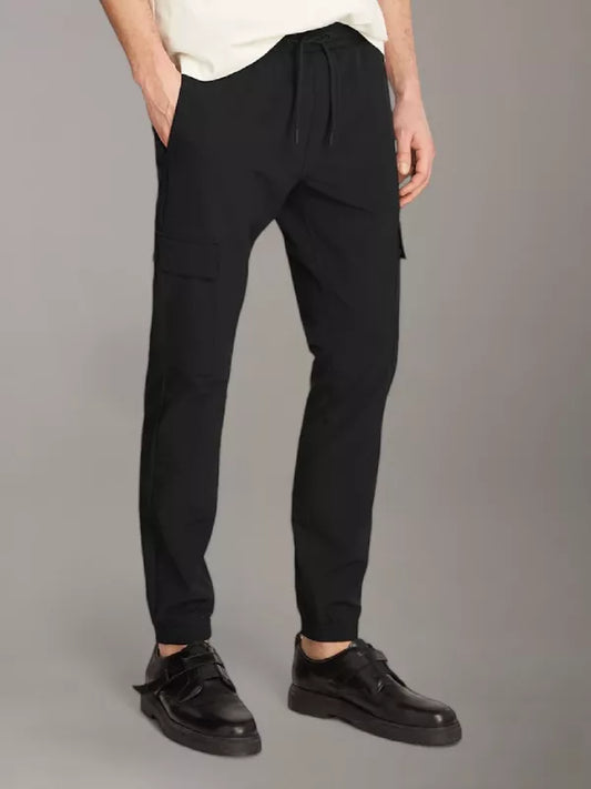 Ck black Technical Knit Cargo Joggers