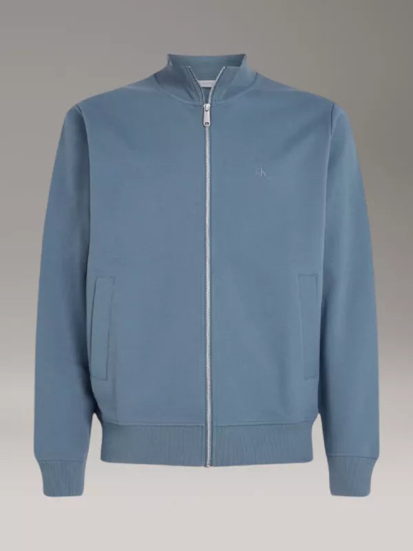 China Blue Zip Up Track Jacket