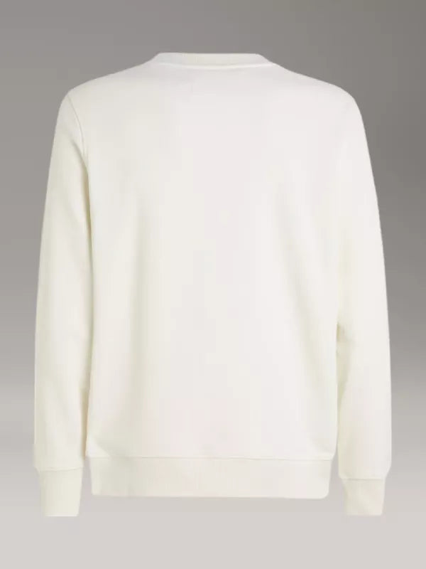 Ivory Cotton Terry Sweatshirt