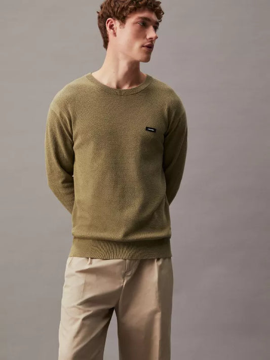 Delta Green Textured Jumper