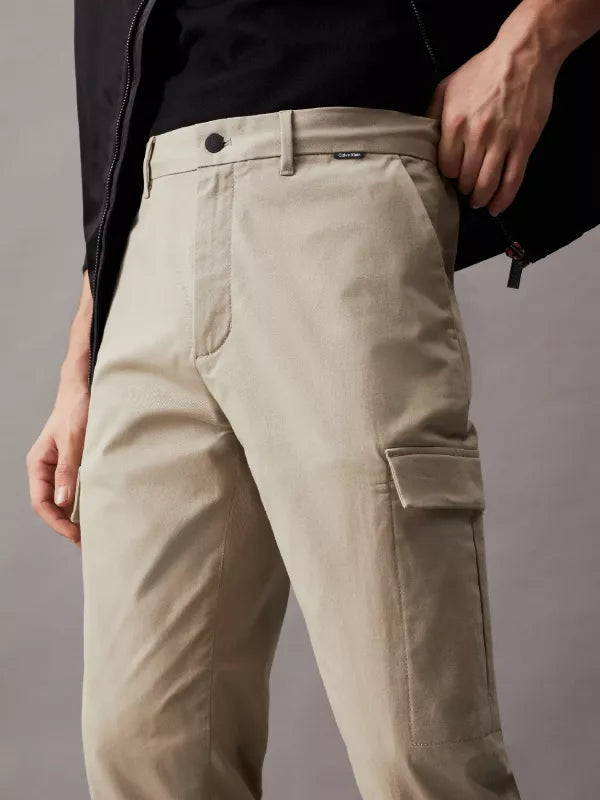 London fog Tapered Twill Cargo Trousers