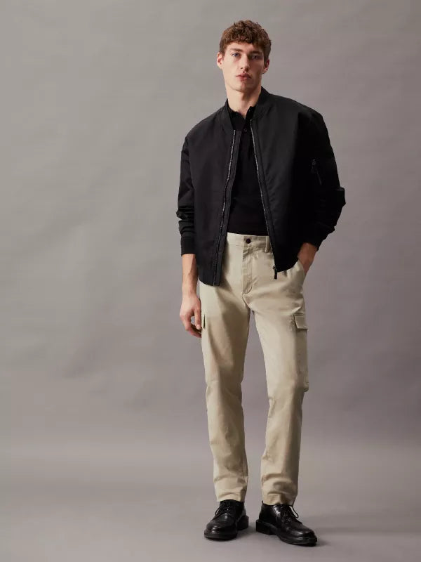 London fog Tapered Twill Cargo Trousers