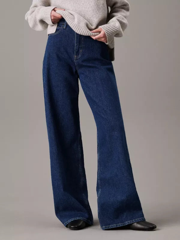 High Rise Wide Leg Jeans