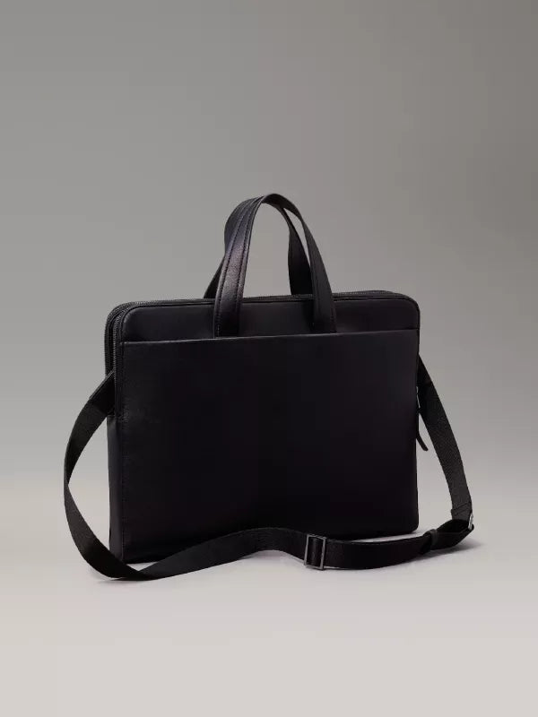 Ck black Slim Laptop Bag