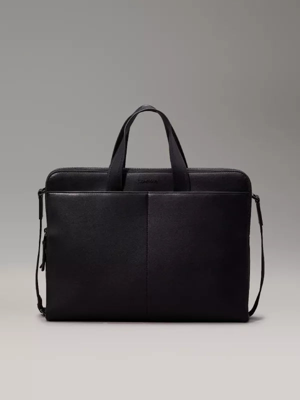 Ck black Slim Laptop Bag