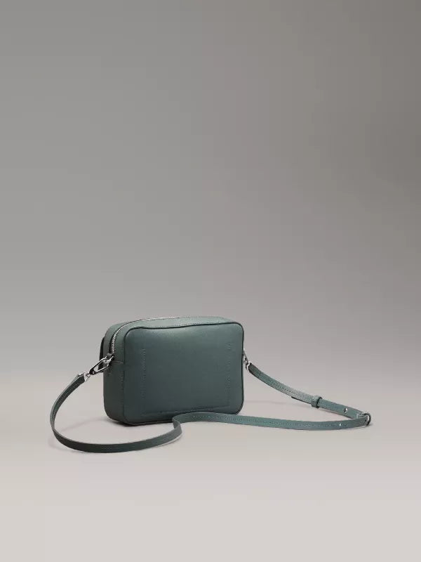 Palm Green Saffiano Crossbody Bag