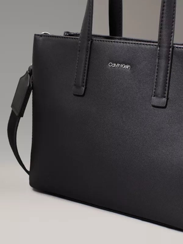 Ck Black Small Tote Bag