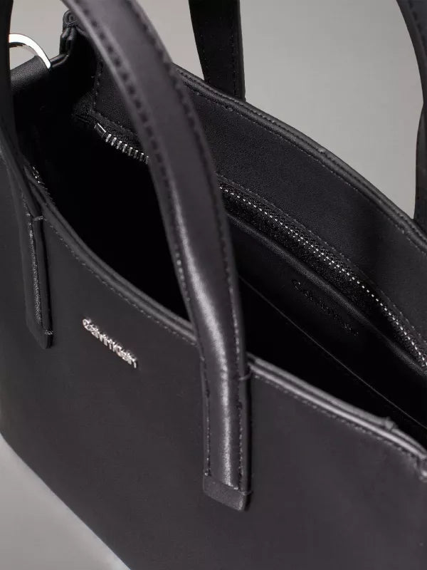 Ck Black Small Tote Bag