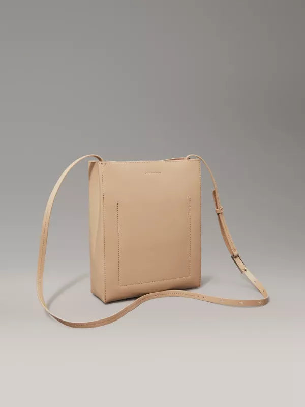 Crockery Leather Crossbody Bag