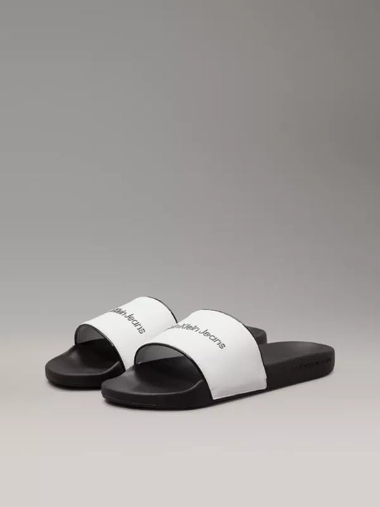 Black/Bright White Logo Sliders